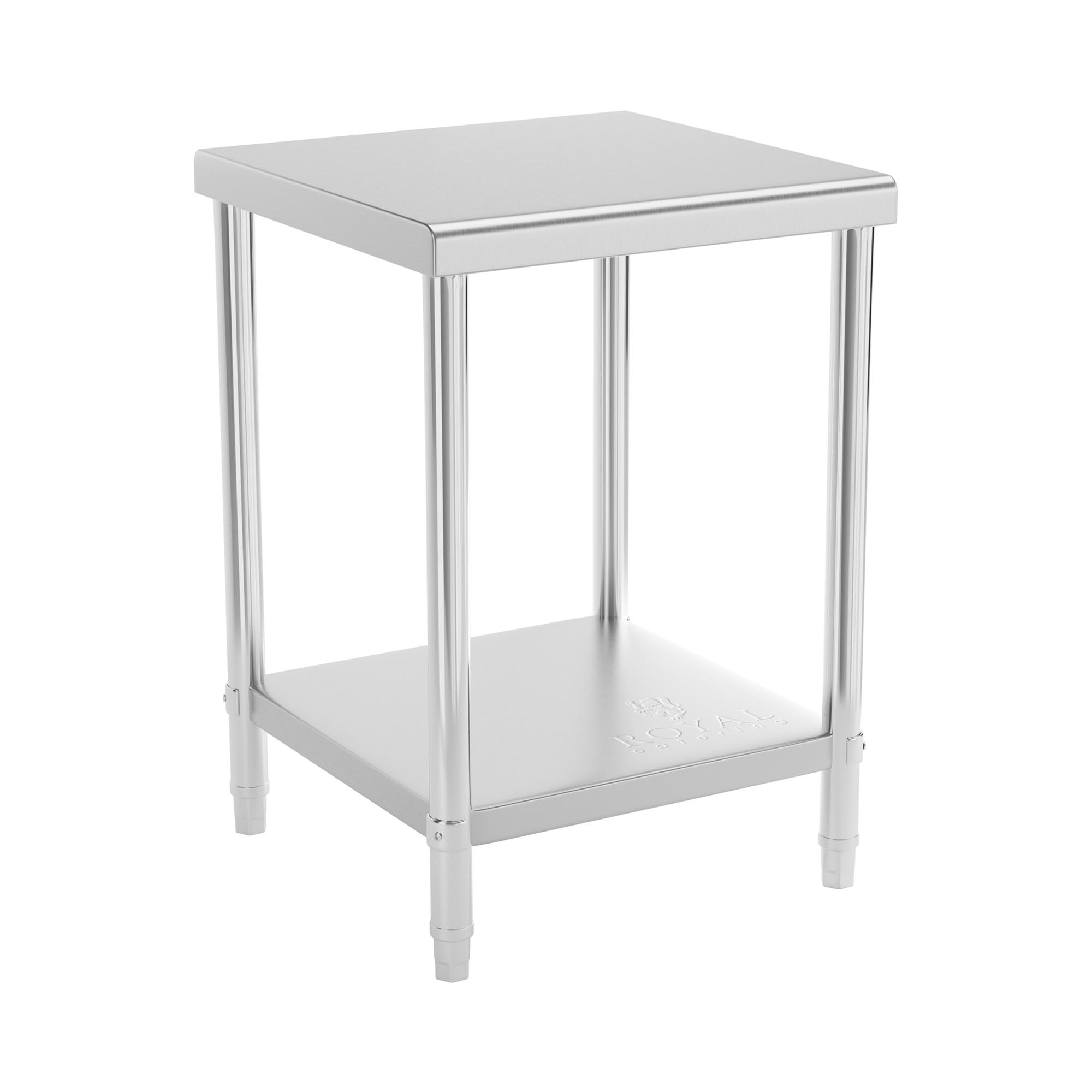 Tavolo inox - 60 x 60 cm - Portata: 150 kg