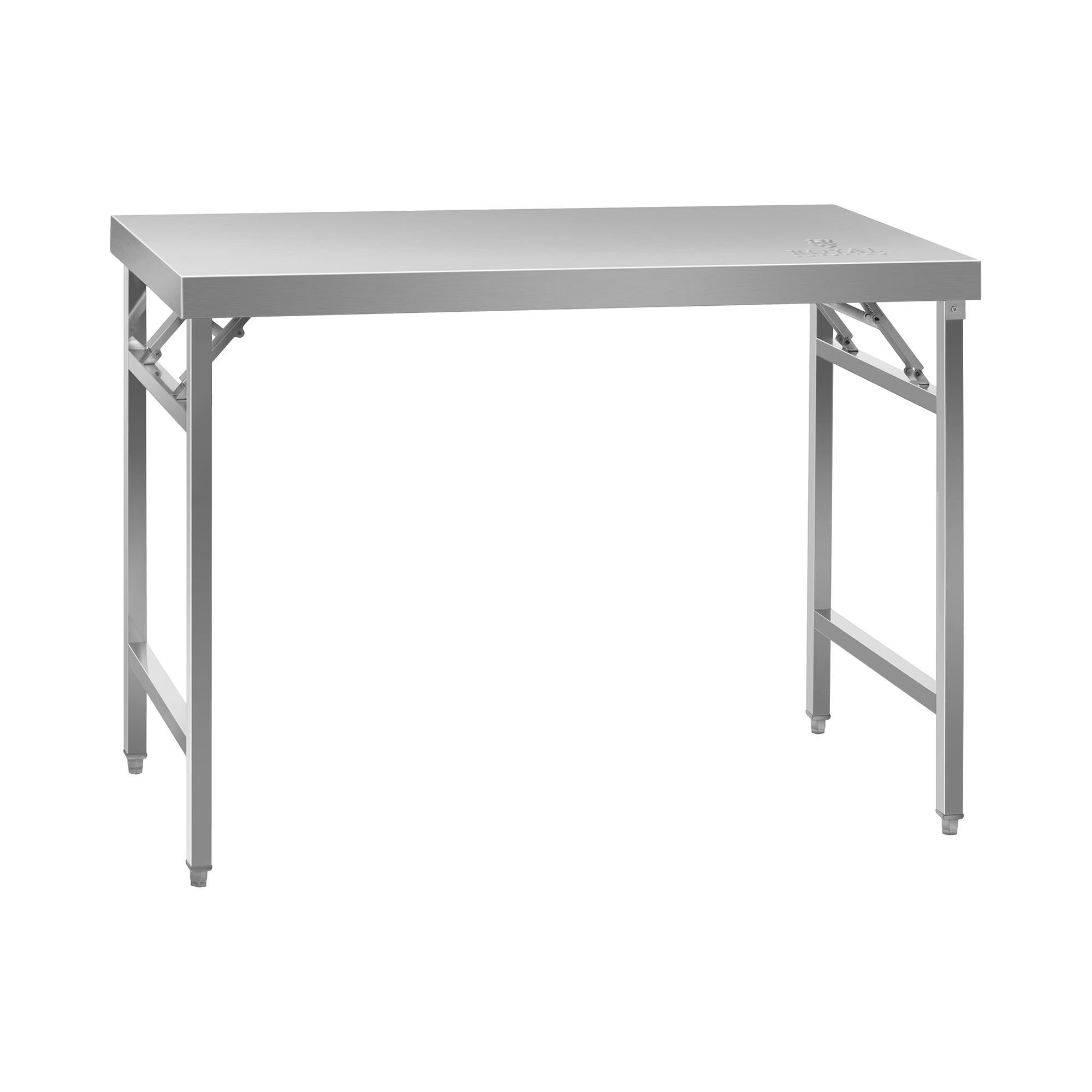 Skladací pracovný stôl - 60 x 120 cm - nosnosť 210 kg