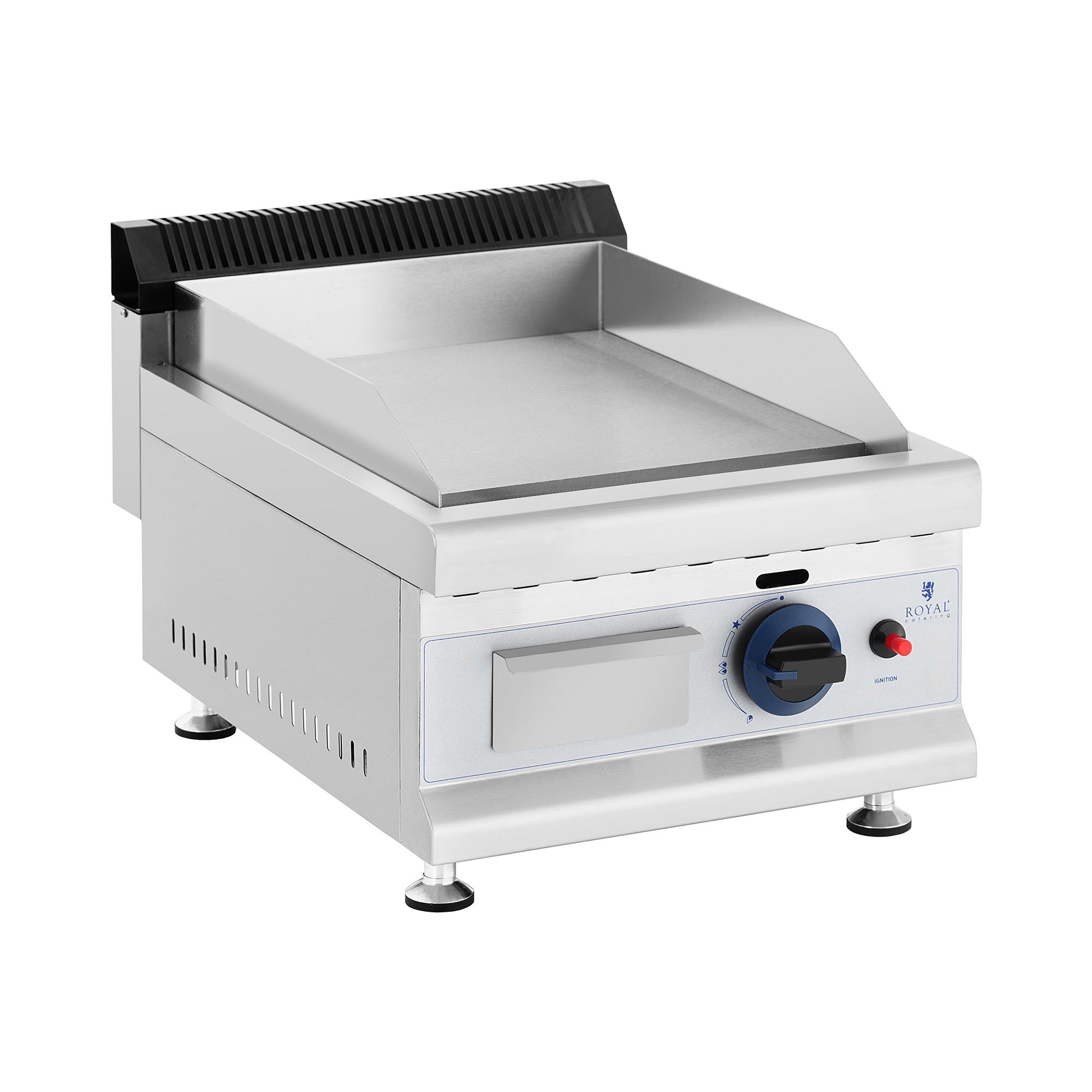 Plynový gril - 35 x 40 cm - hladký - 3 000 W - propán/bután - 0,03 bar