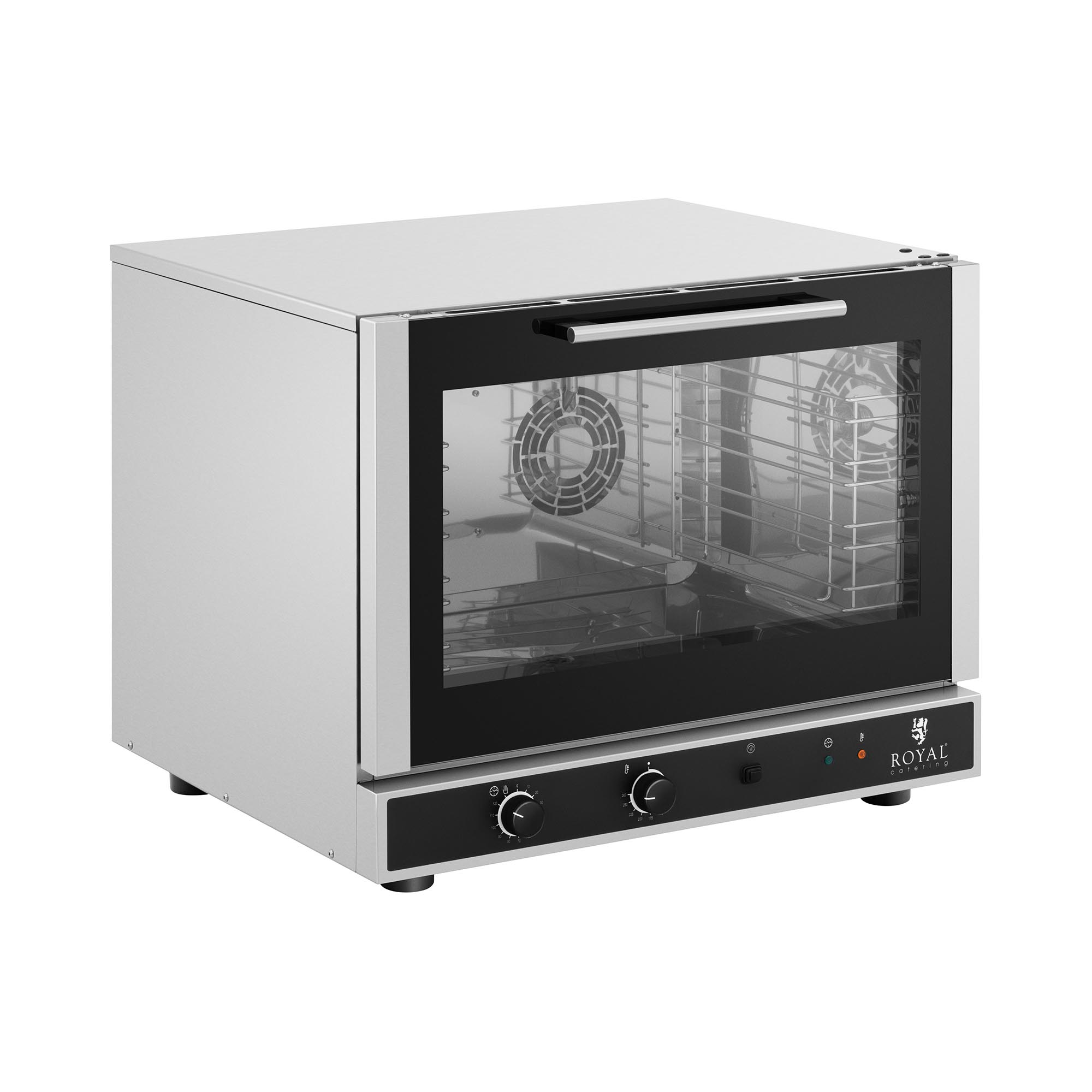 Royal Catering Heißluftofen - 3.400 W - Dampffunktion RC-411M