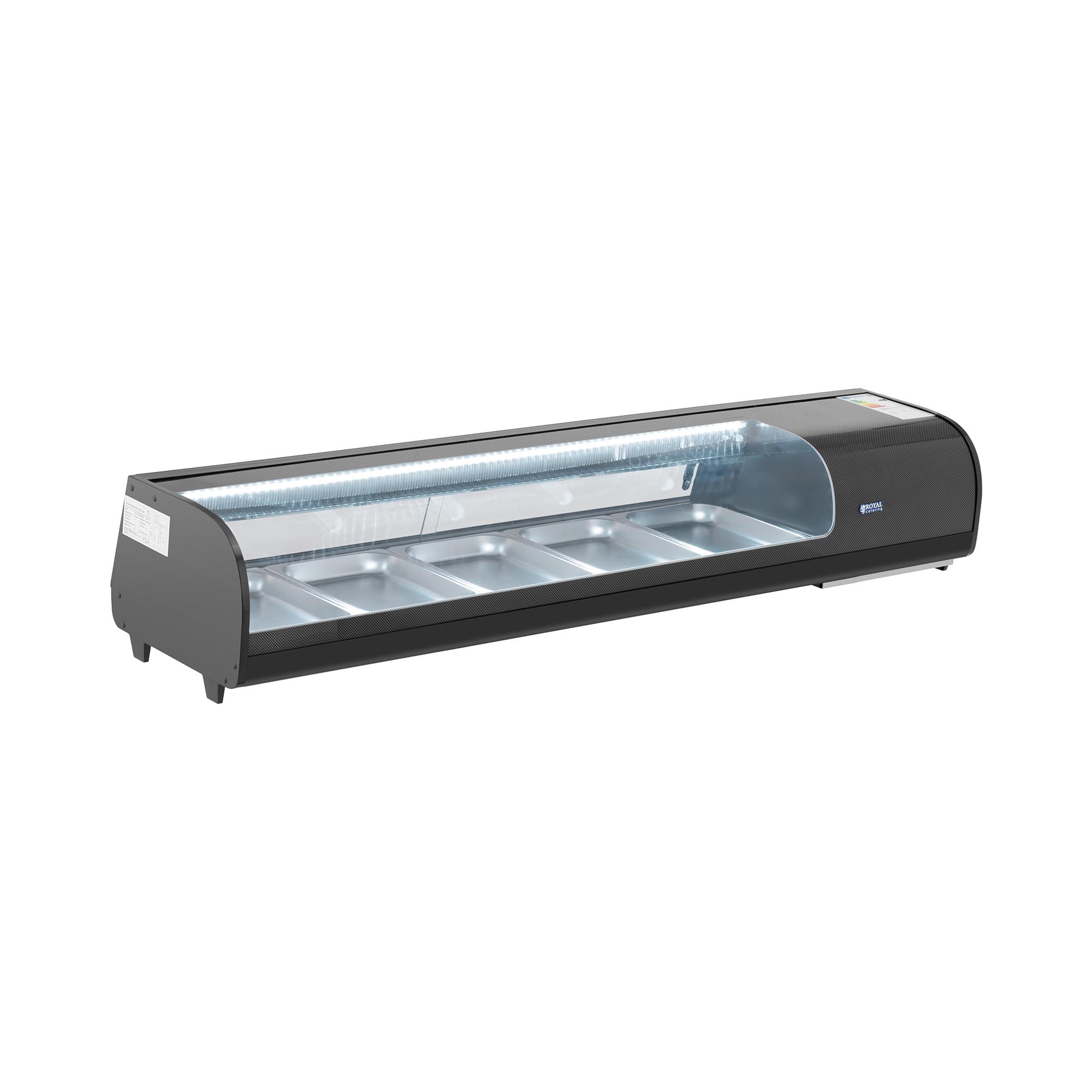 vetrina-refrigerata-sushi-5-contenitori-gn-1-2-illuminazione-royal-catering