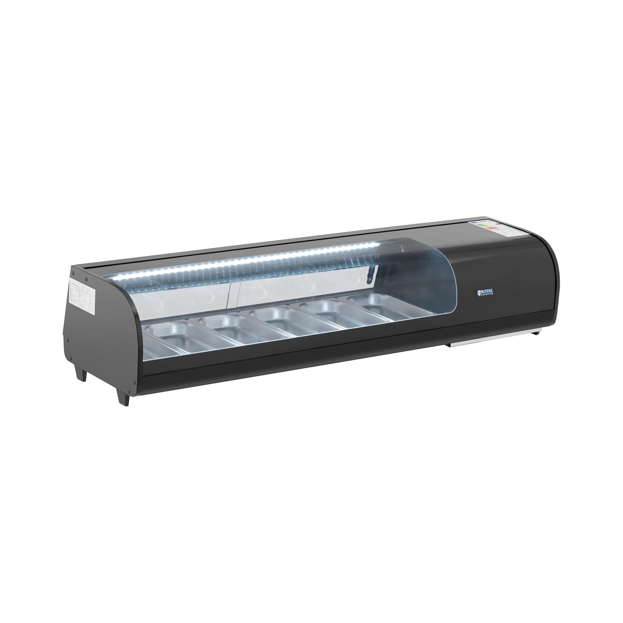 vetrina-refrigerata-sushi-6-contenitori-gn-1-3-illuminazione-royal-catering