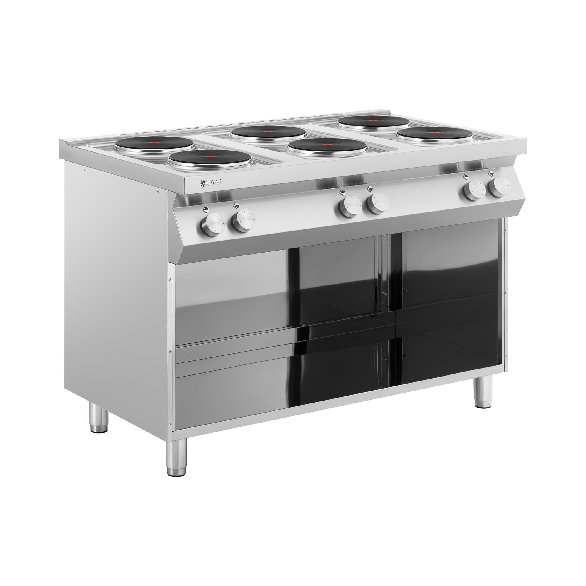 cucina-elettrica-professionale-15600-w-piano-cottura-con-6-fornelli-armadietto-royal-catering