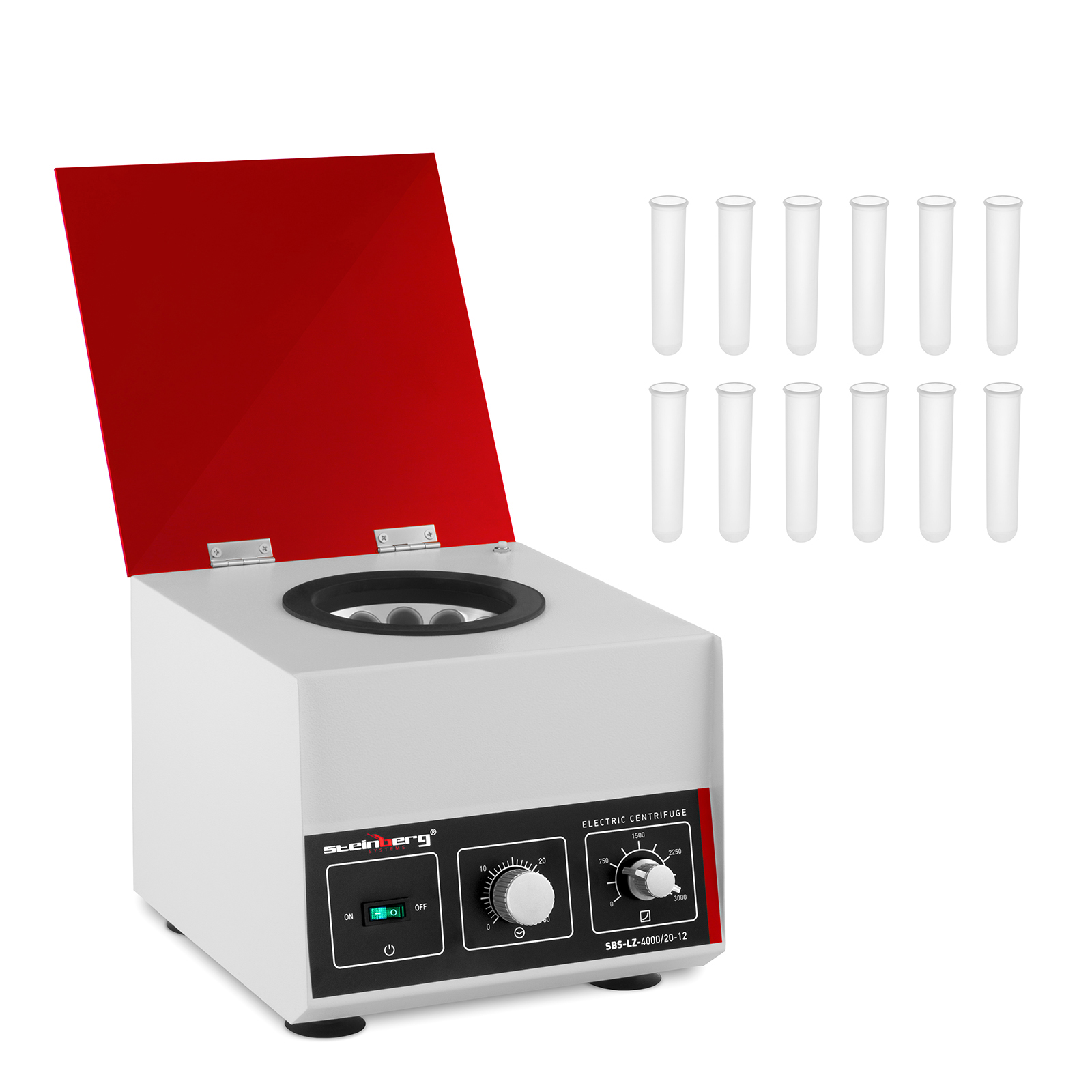 Asztali centrifuga - 12 x 20 ml - RCF 1150 xg | Steinberg Systems