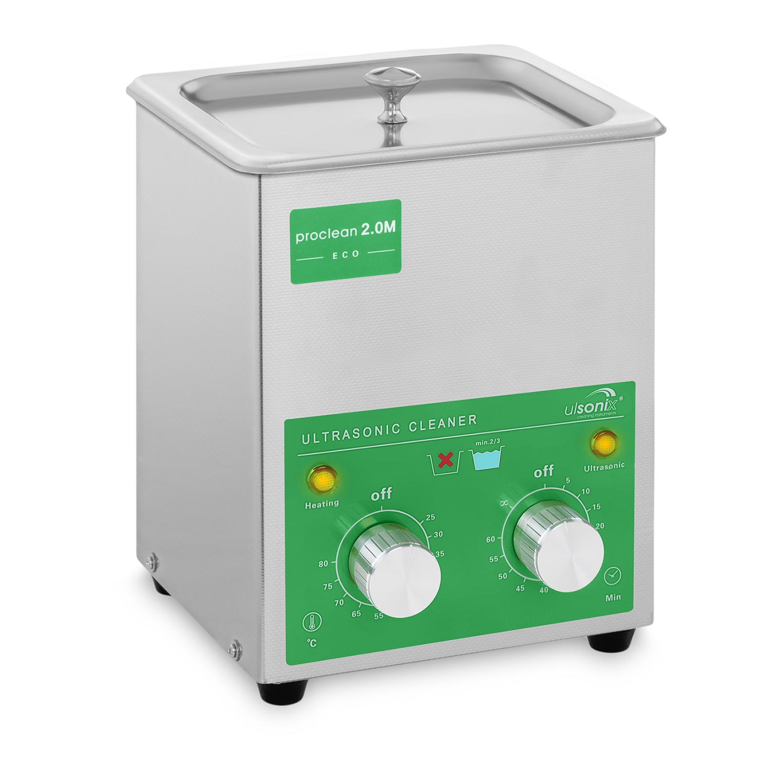 Ultrazvuková čistička - 2 litre - 60 W - Basic Eco