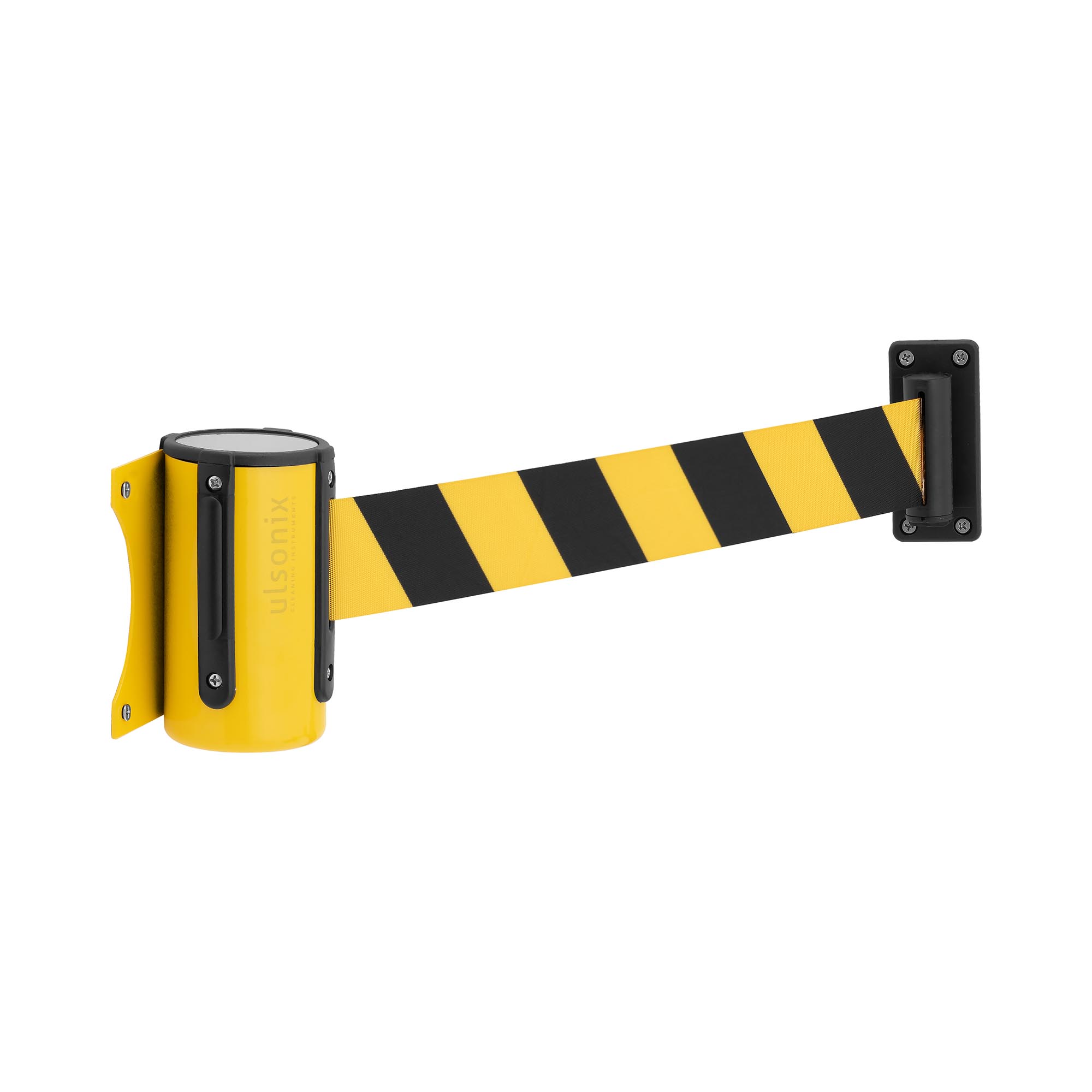 barriera-con-montaggio-a-parete-gialla-nera-2-m