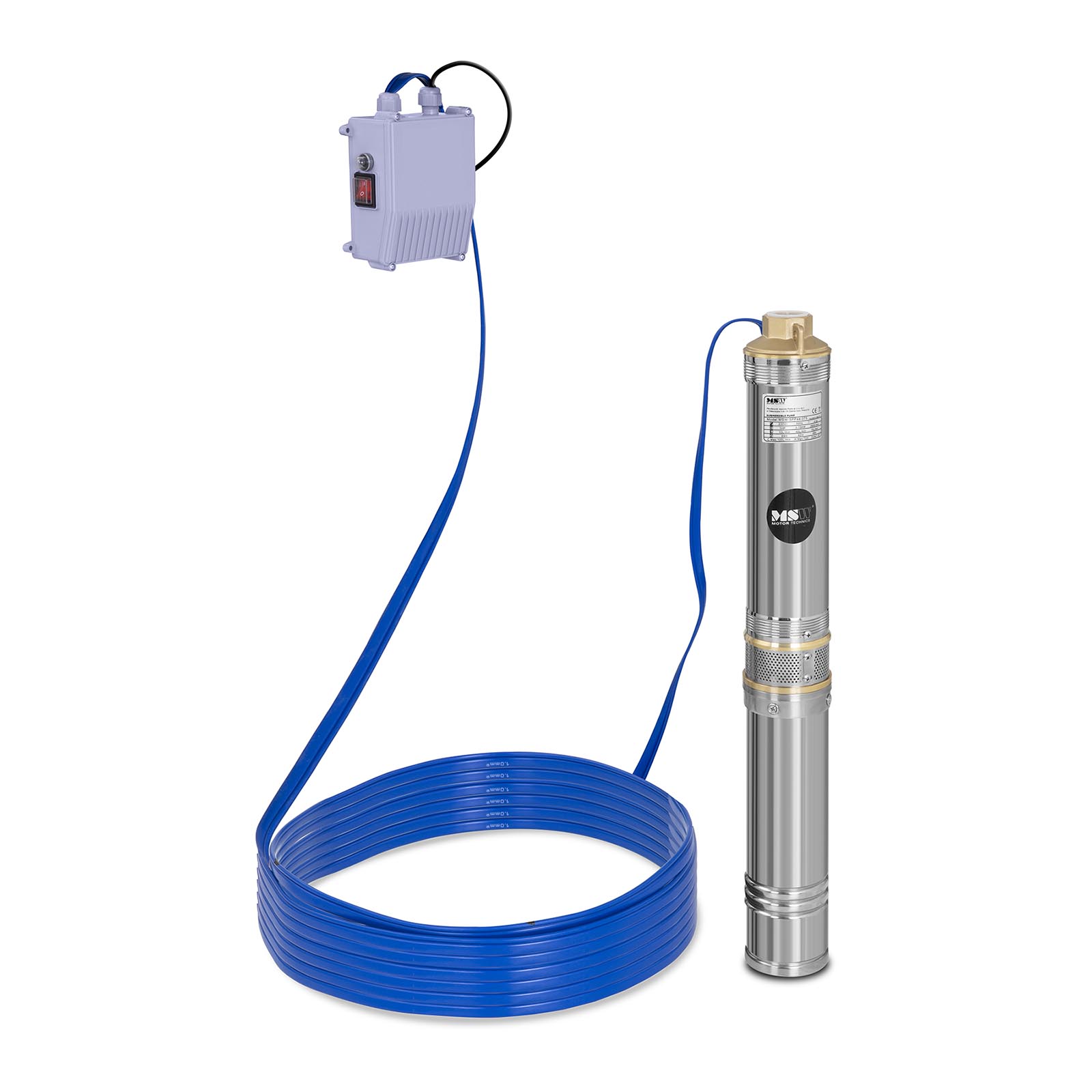Ponorné čerpadlo - 6 000 l/h - 370 W - nehrdzavejúca oceľ