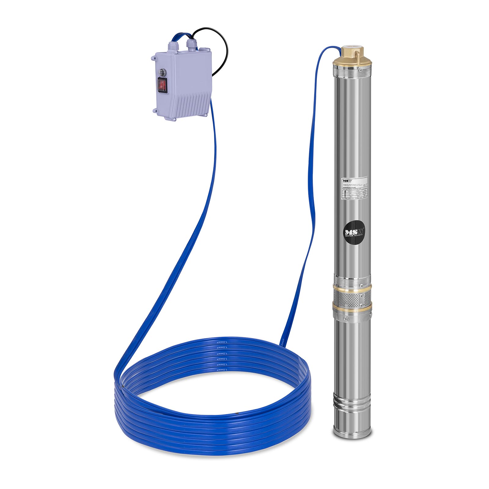 Ponorné čerpadlo - 4 800 l/h - 750 W - ušľachtilá oceľ