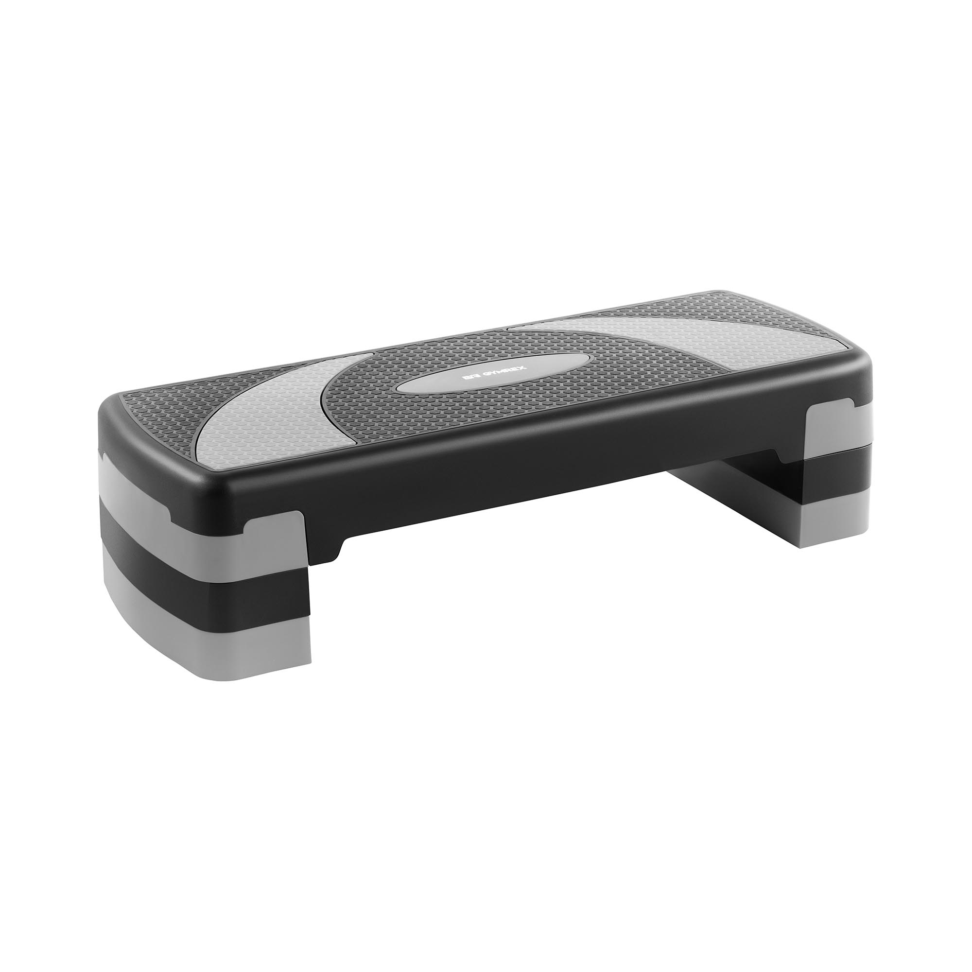 step-palestra-regolabile-in-altezza-100-kg-nero-grigio