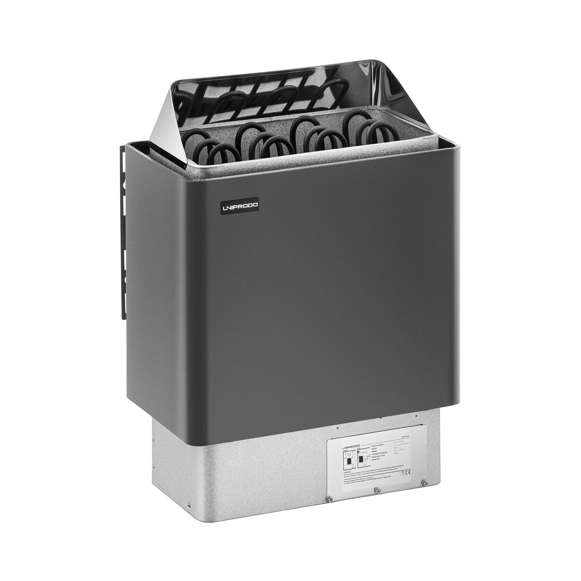 Saunová pec - 6 kW - 30 až 110 °C