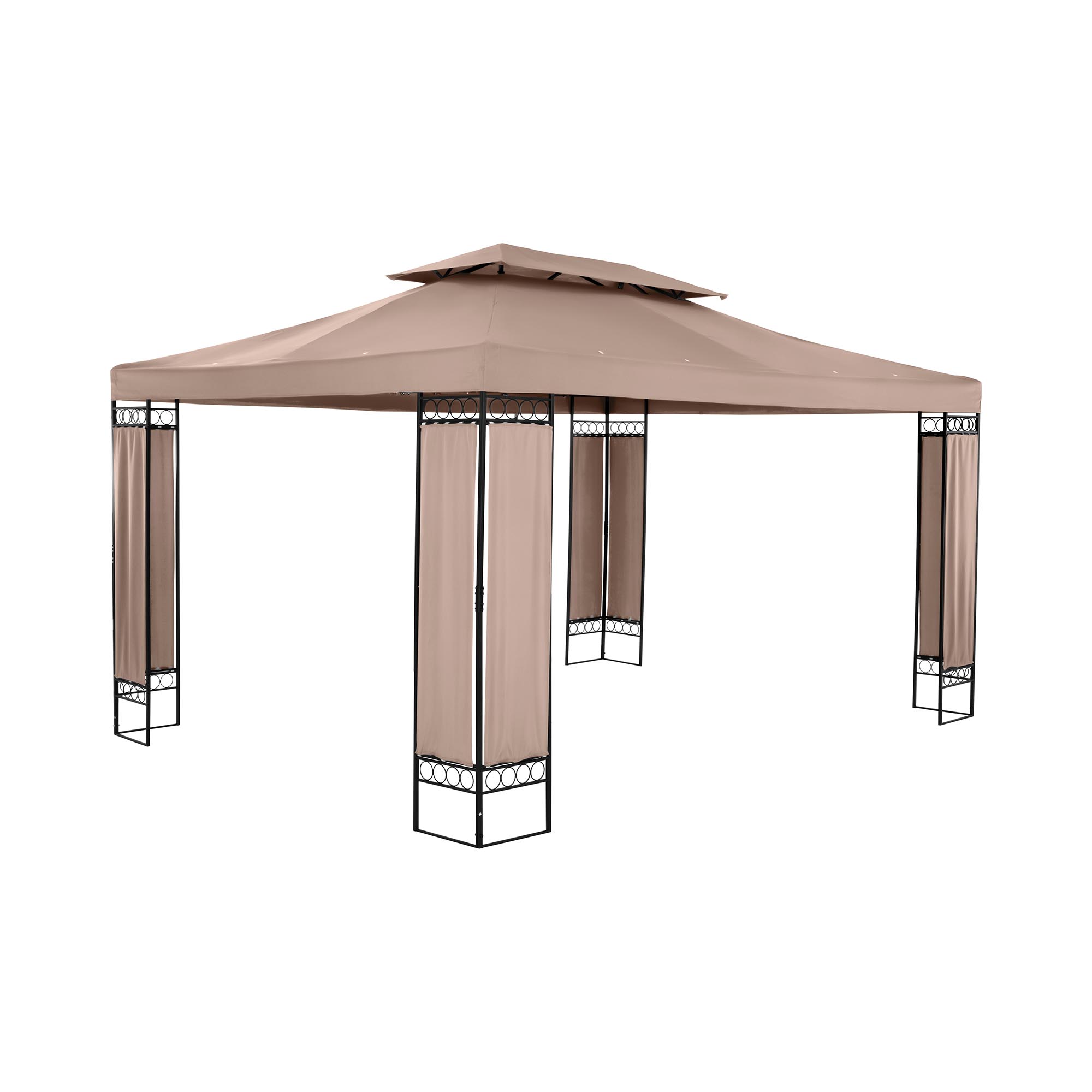 gazebo-da-gardino-3-x-4-m-160-g-m-beige