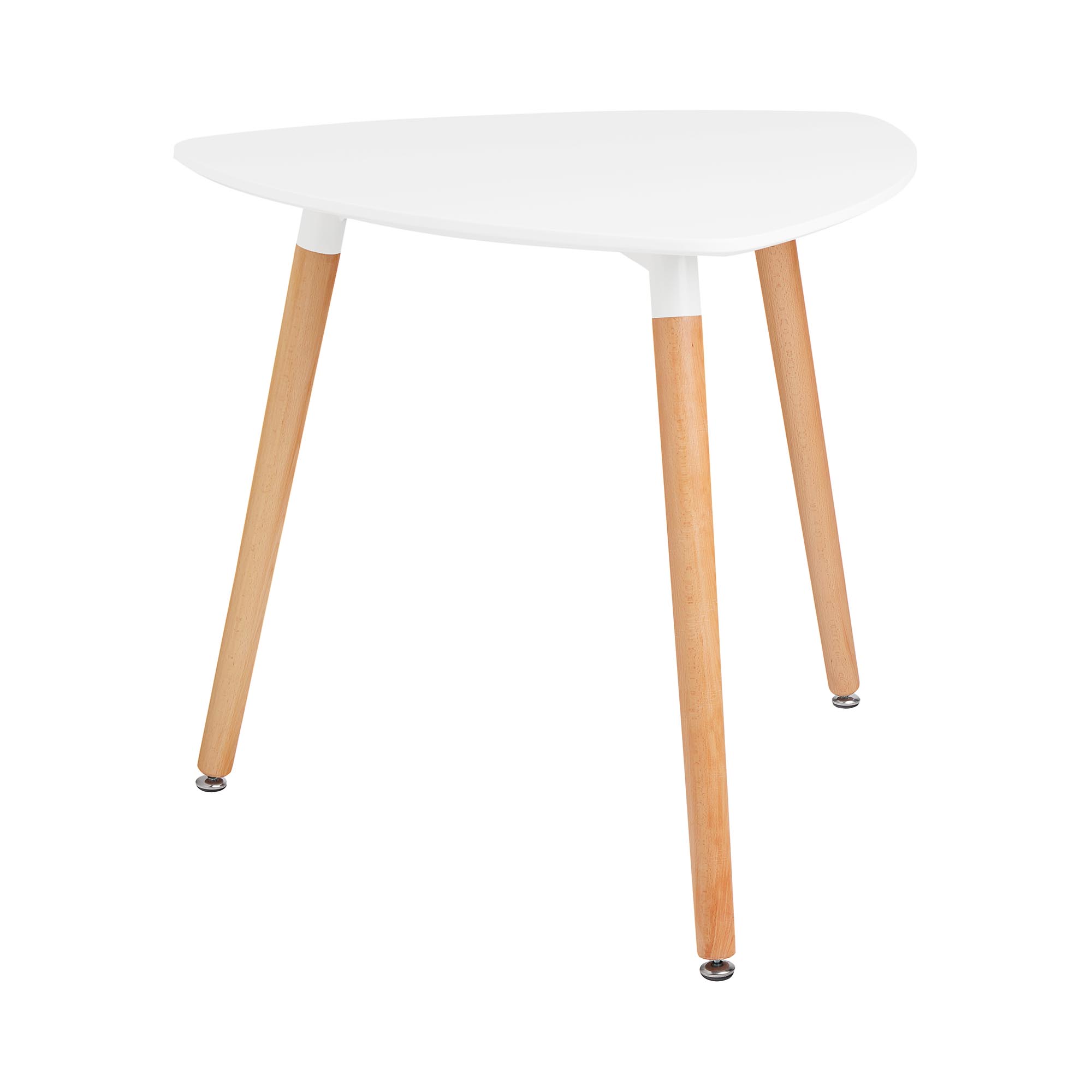 Fromm & Starck Tisch - dreieckig - 80 x 80 cm - weiß STAR_DESK_11