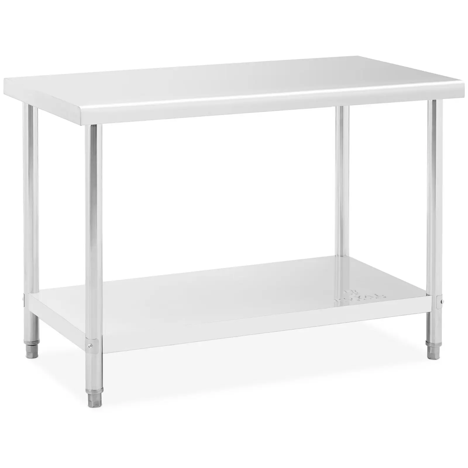 Stainless Steel Table - 120 x 60 cm - max. weight capacity 110 kg