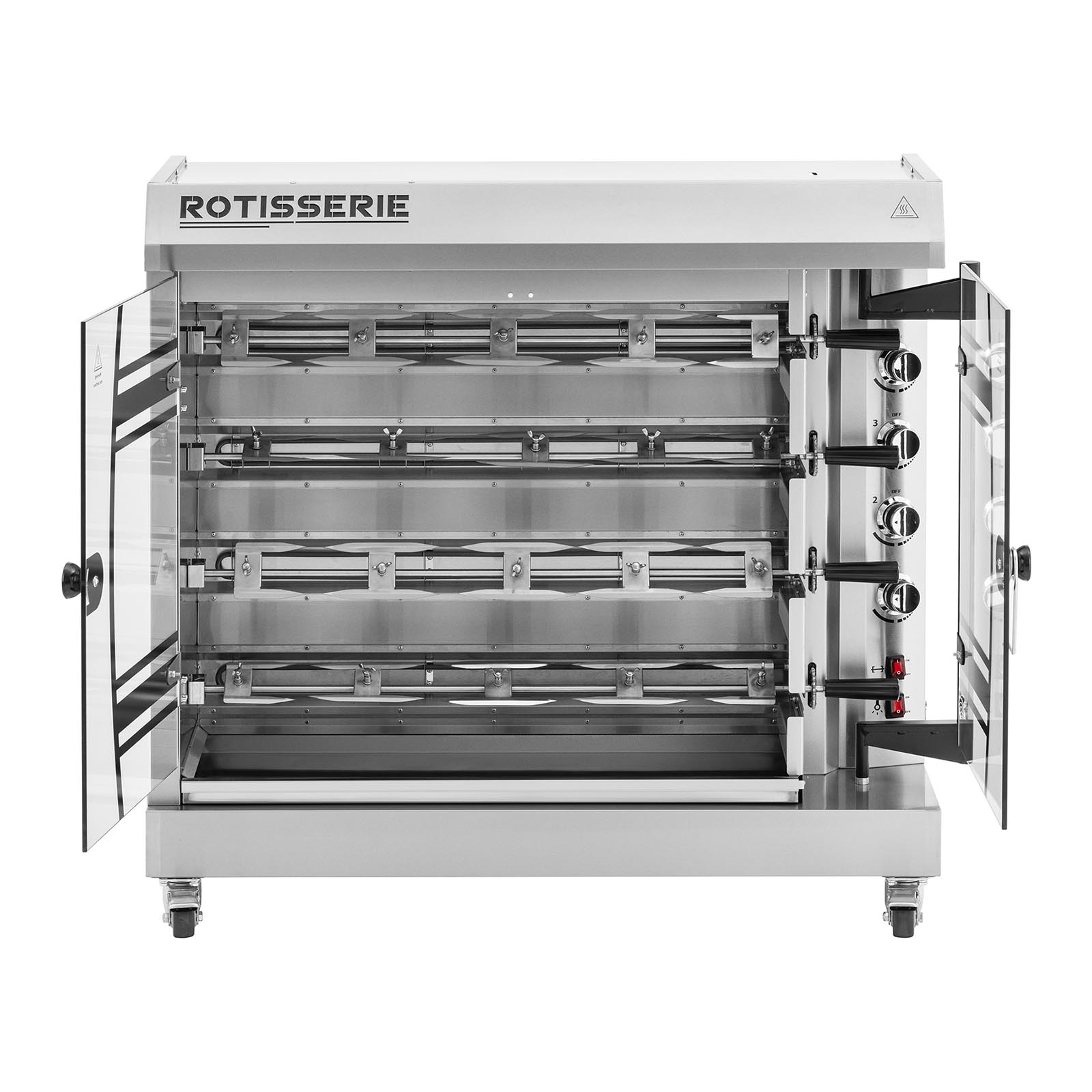 Elektrischer H hnchengrill 4 Spie e Mit Beleuchtung Und R dern elektrischer-h-hnchengrill-4-spie-e-mit-beleuchtung-und-r-dern