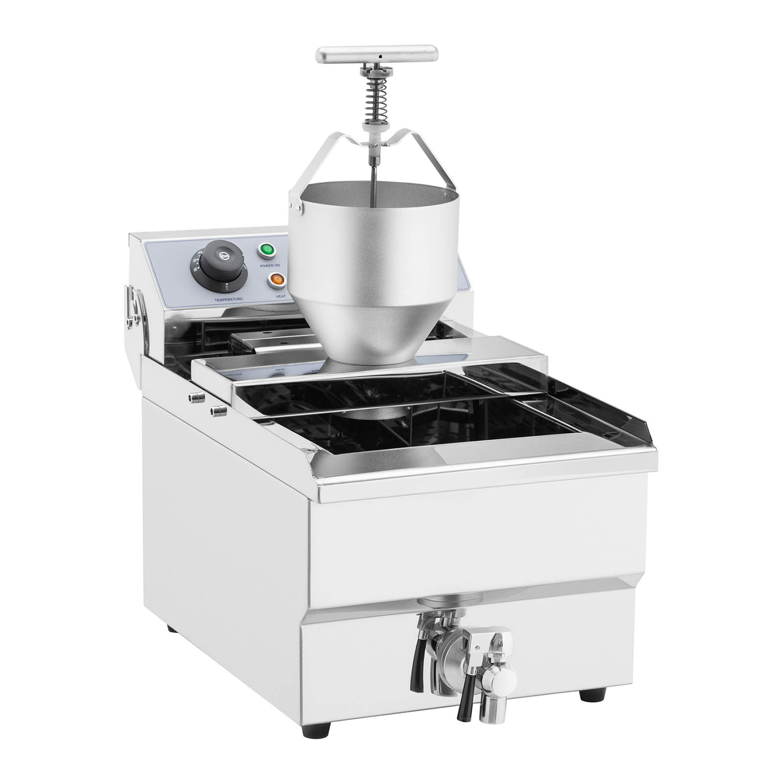 Donut Maker manual with dough dispenser 3000 W 12 l Royal  Catering