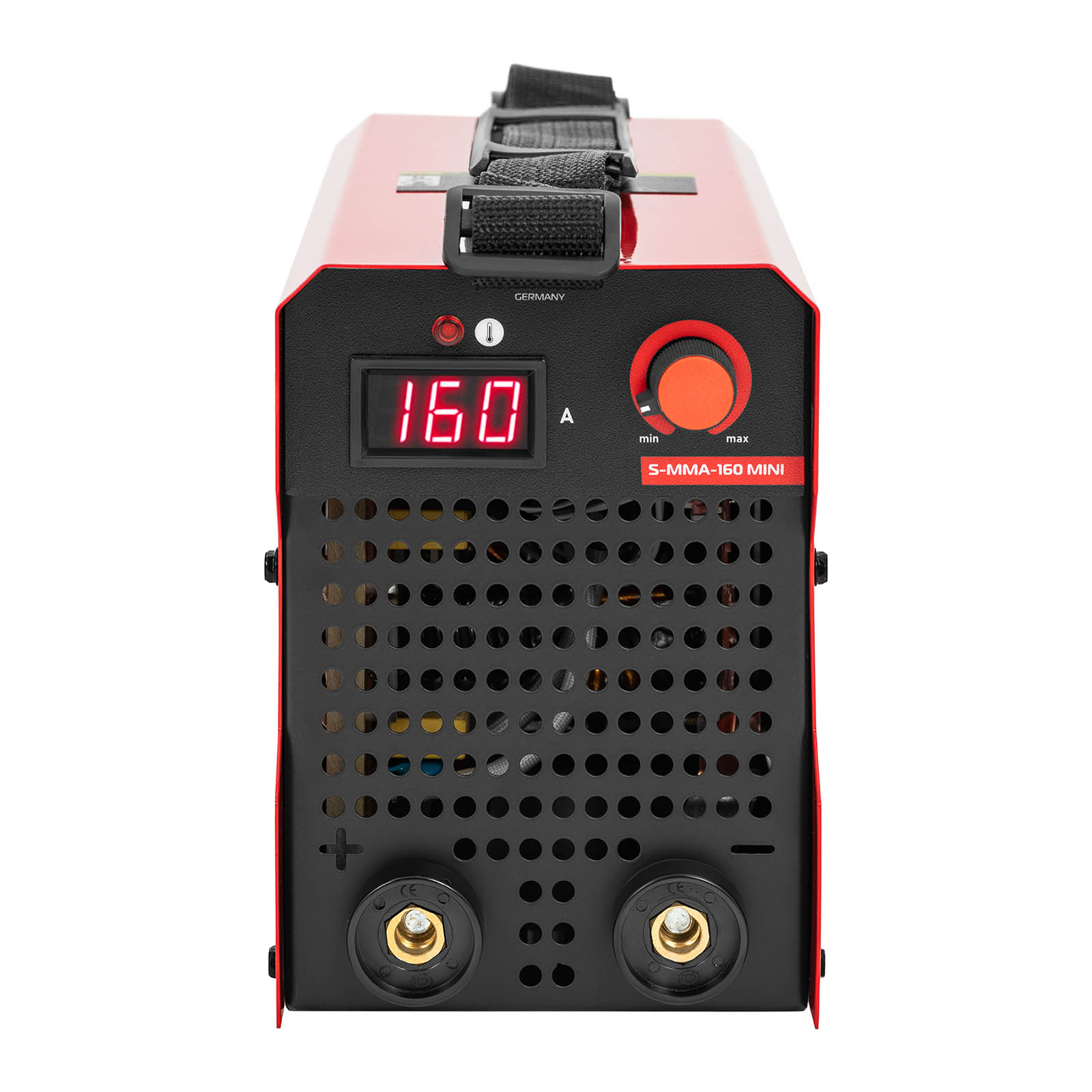 Elektroden-Schweißgerät - 160 A - Duty Cycle 100 % - IGBT - Hot Start - Anti-Stick