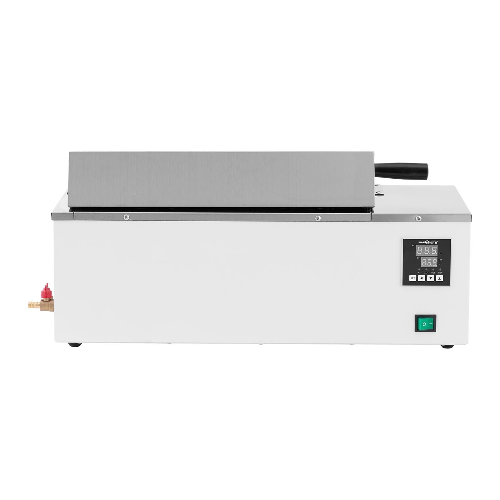 Łaźnia wodna laboratoryjna - cyfrowa - 11 l - 5 - 100°C - 420 x 180 x 150 mm