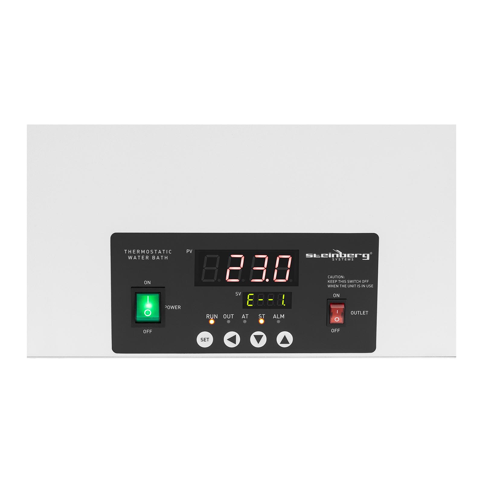 Termostaattinen vesihaude - digitaalinen - 22,5 l - 5 - 100 °C - 500 x 300 x 150  mm