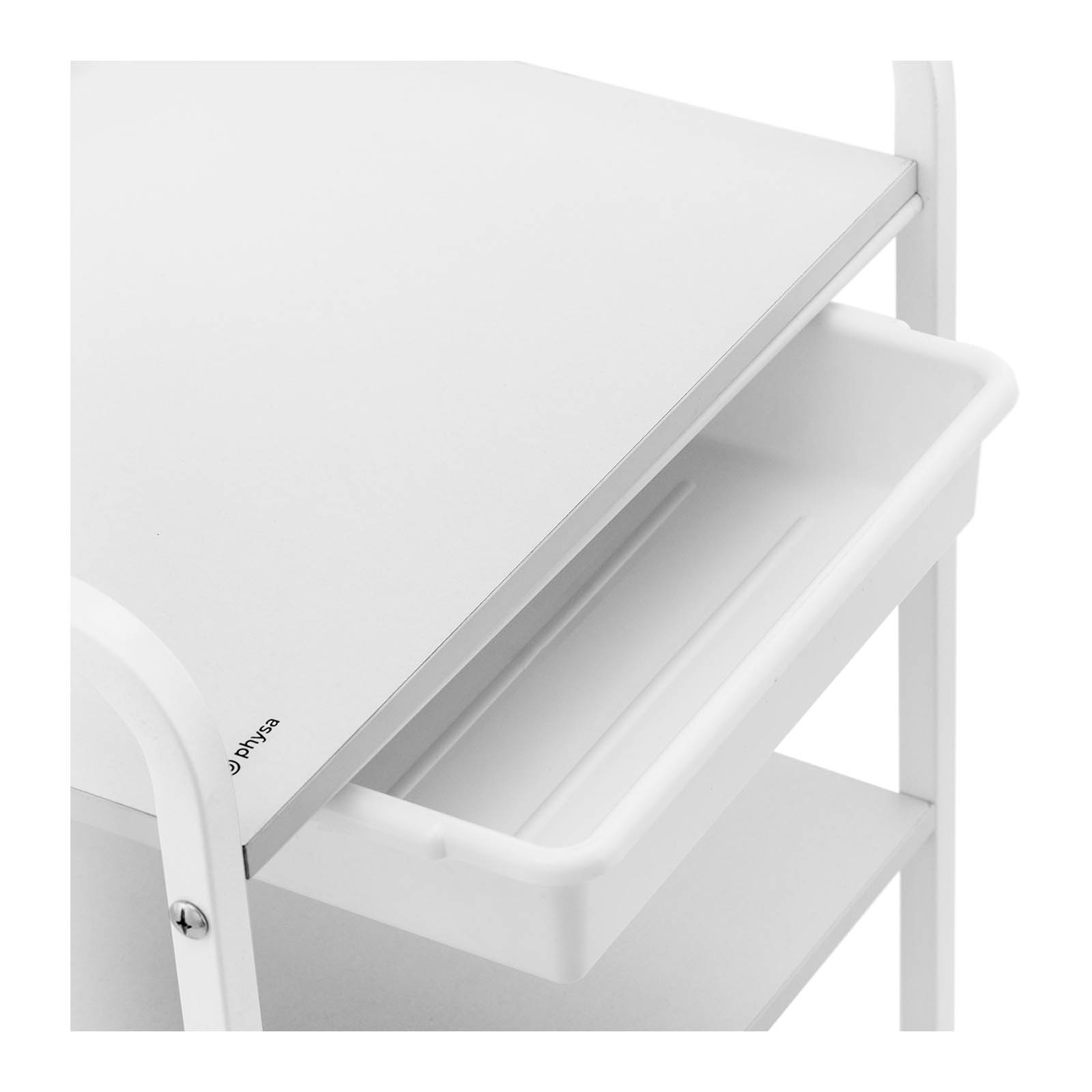 Rullebord Med Skuffe 3 Hylder Maks 80 Kg Www expondo dk rullebord-med-skuffe-3-hylder-maks-80-kg-www-expondo-dk