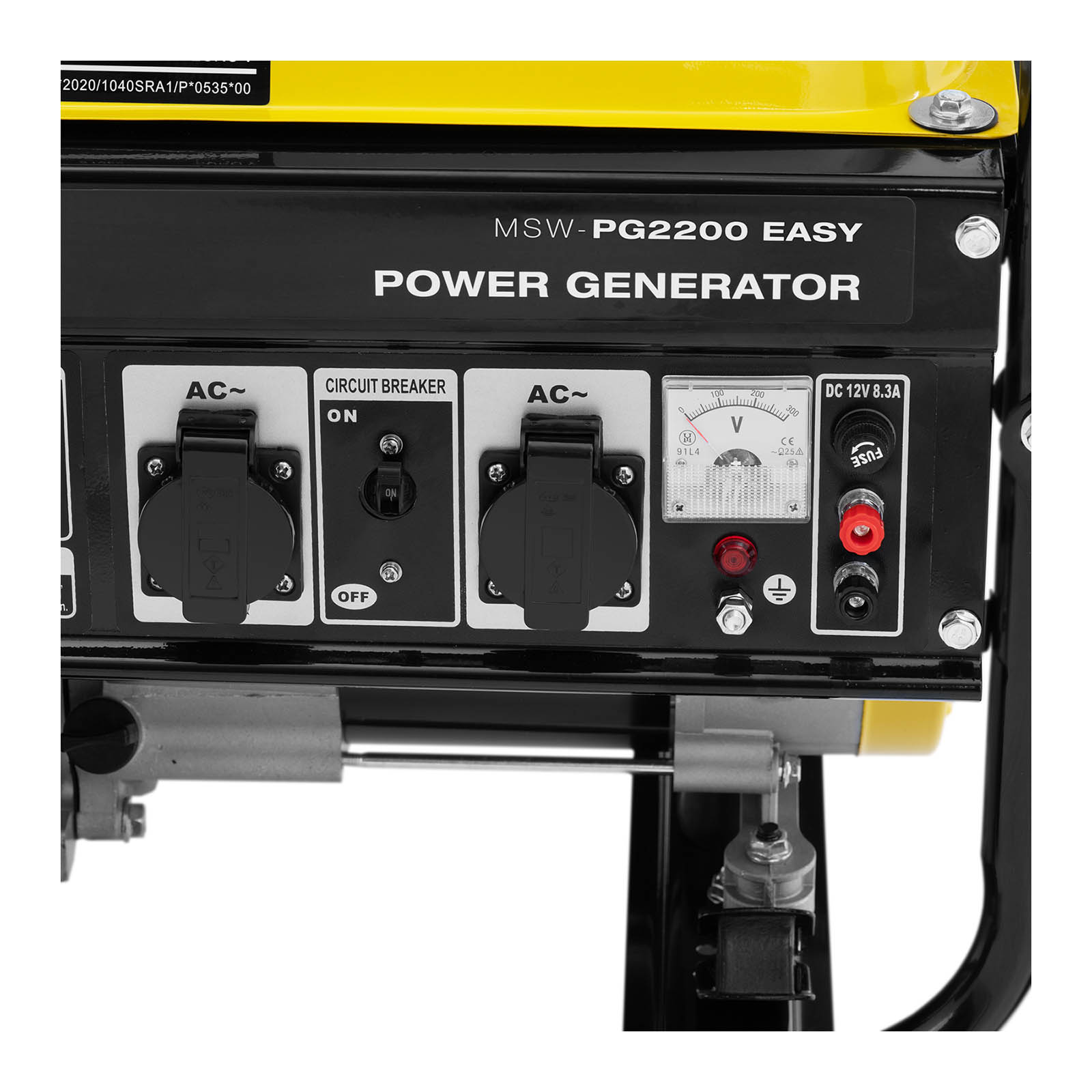 Agregat prądotwórczy benzyna - 2200 W - 230 V AC / 12 V DC - rozruch ręczny/elektryczny