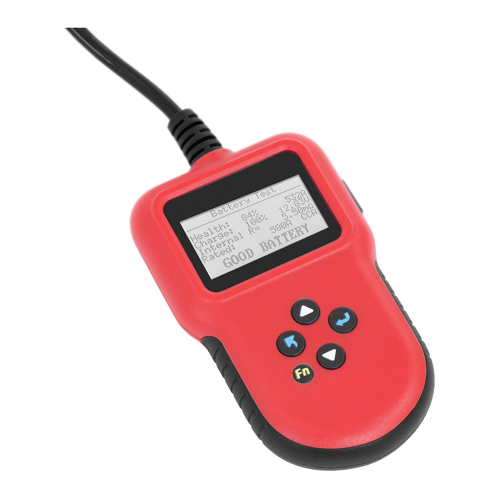 MSW Testeur de batterie voiture numérique - 12 V/ 24 V - LCD