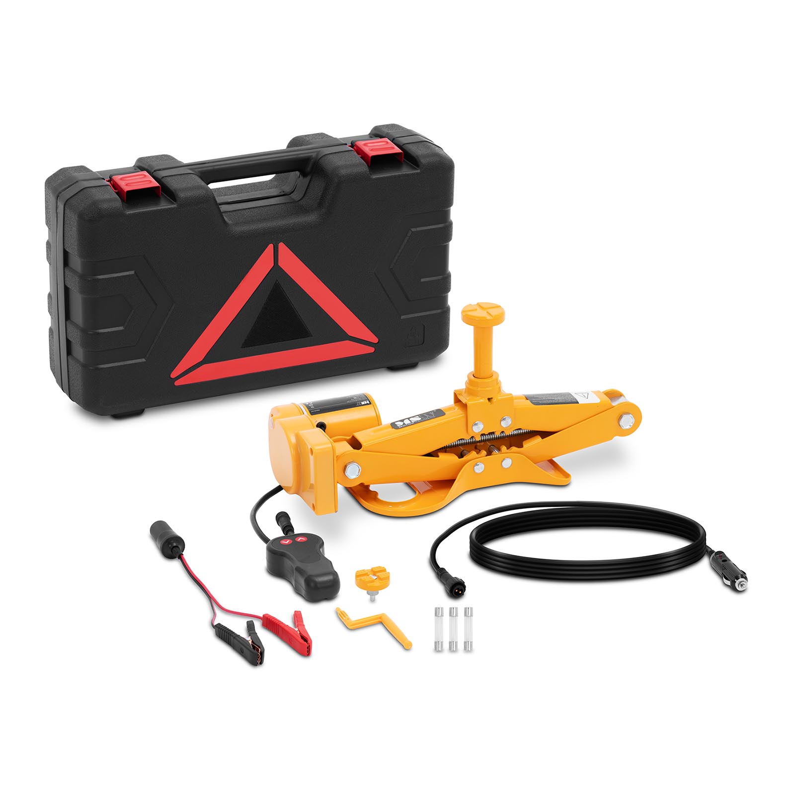 Electric Car Jack wheel change set scissor jack www.expondo.ie