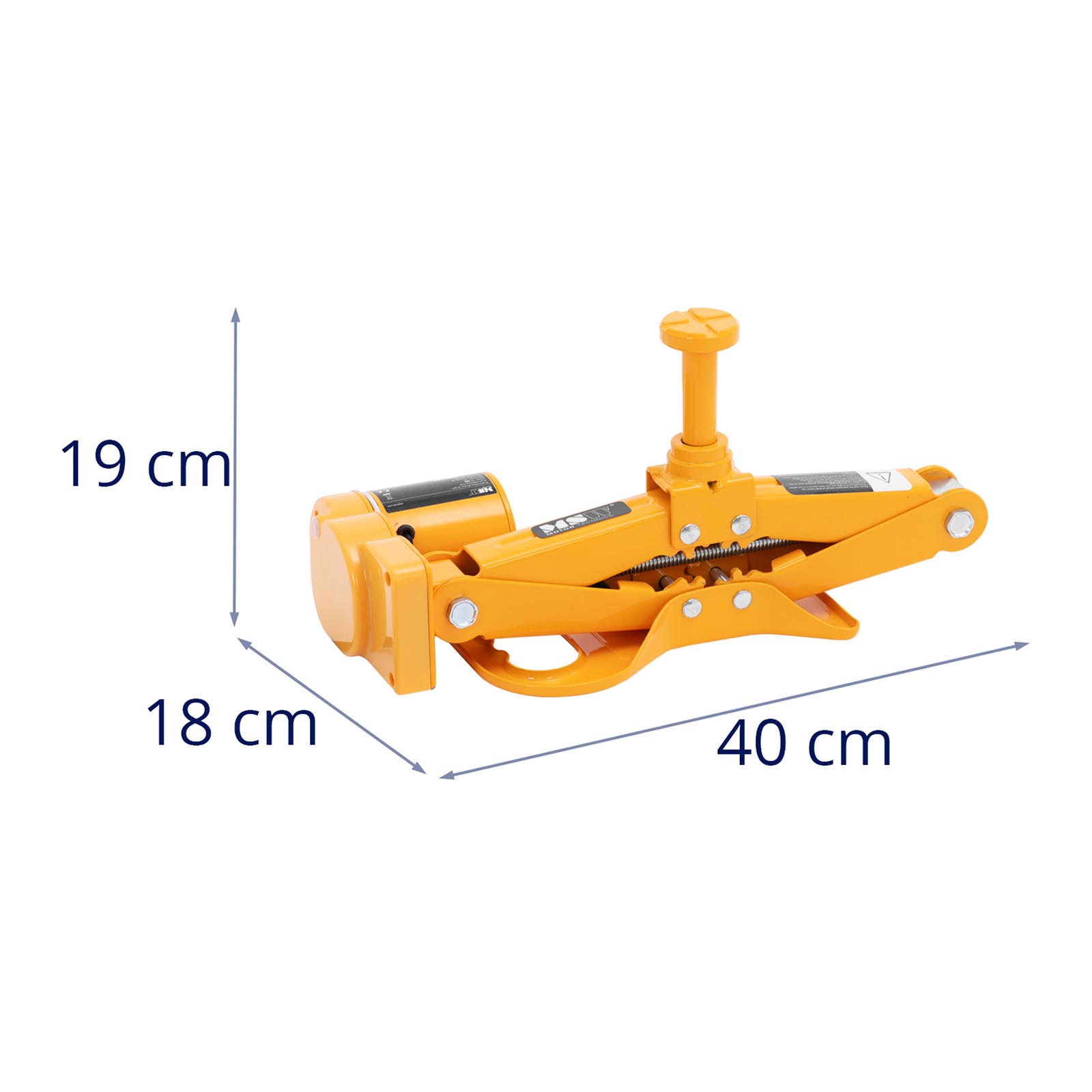 Electric Car Jack wheel change set scissor jack www.expondo.ie