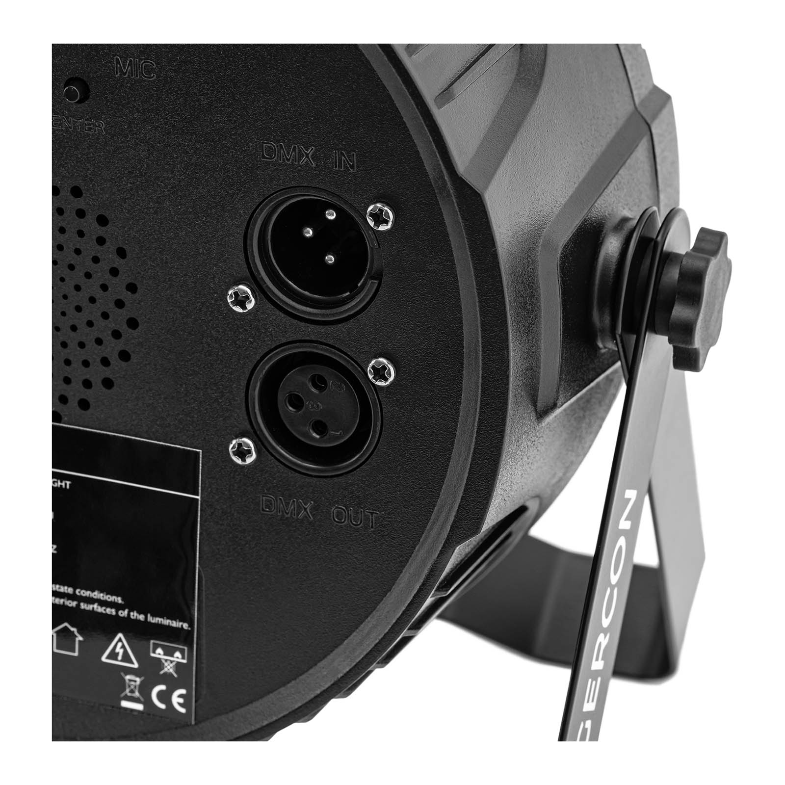 Reflektory sceniczne PAR - 14 diod LED - 80 W - RGBW - 2 sztuki