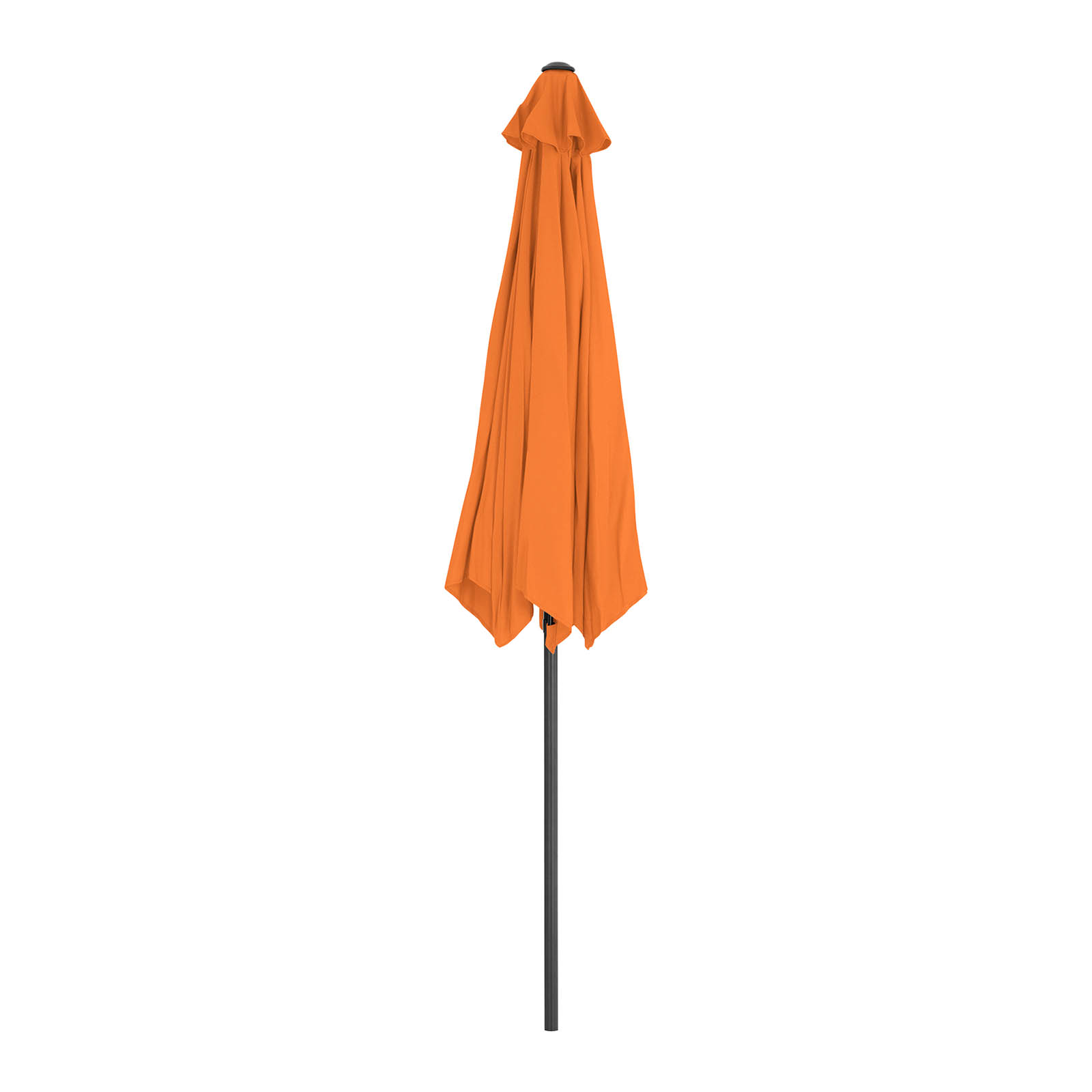 Parasol ogrodowy - pomarańczowy - sześciokątny - Ø300 cm - uchylny