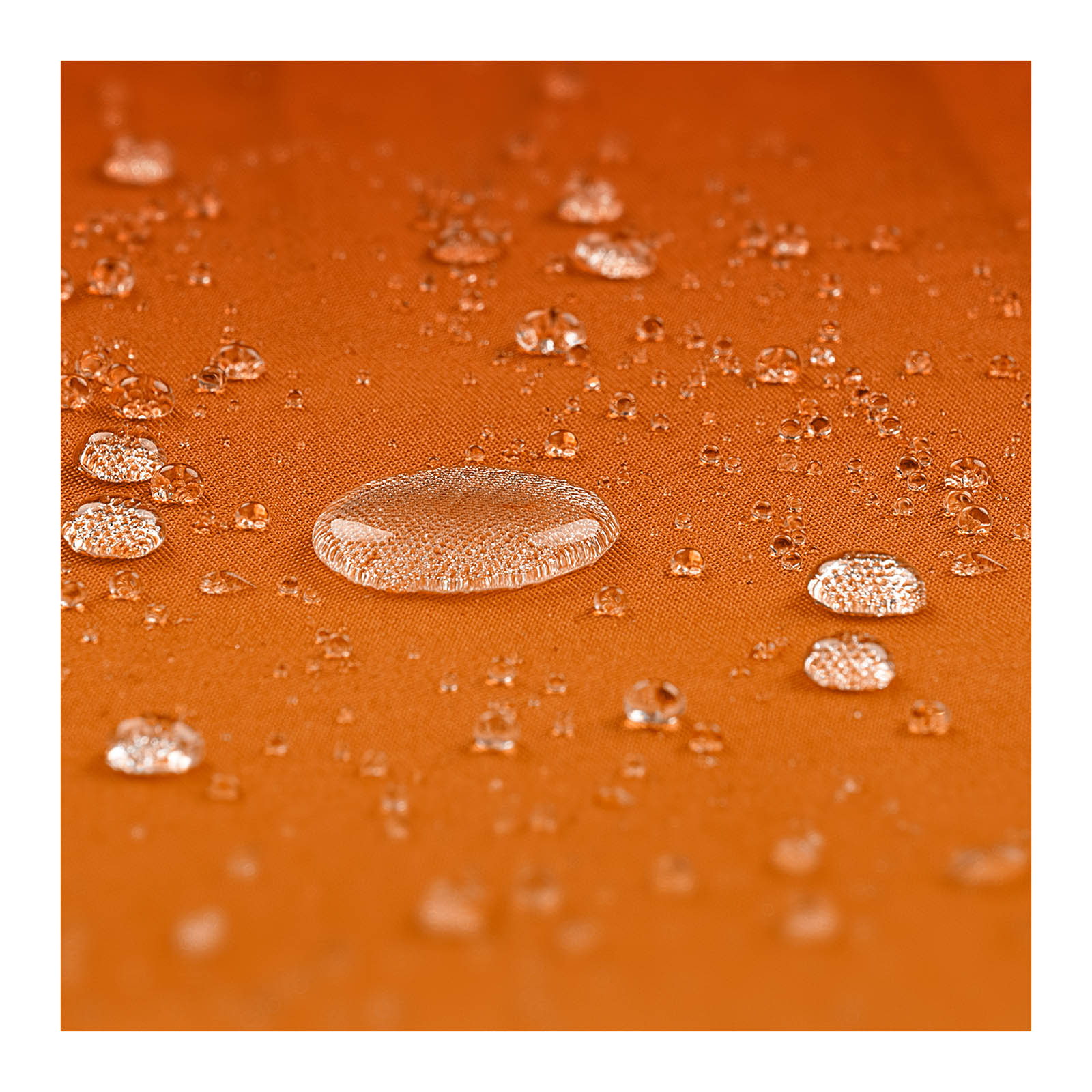 Parasol ogrodowy - pomarańczowy - sześciokątny - Ø300 cm - uchylny