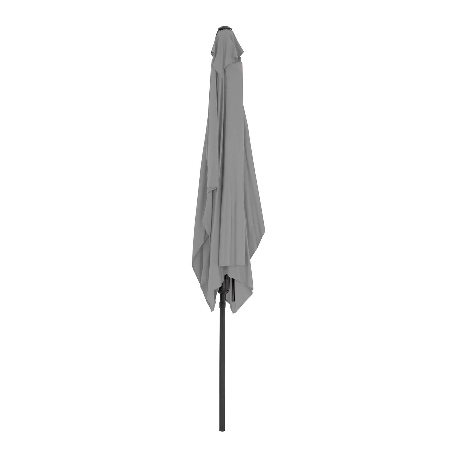 Parasol ogrodowy - ciemnoszary - prostokątny - 200 x 300 cm