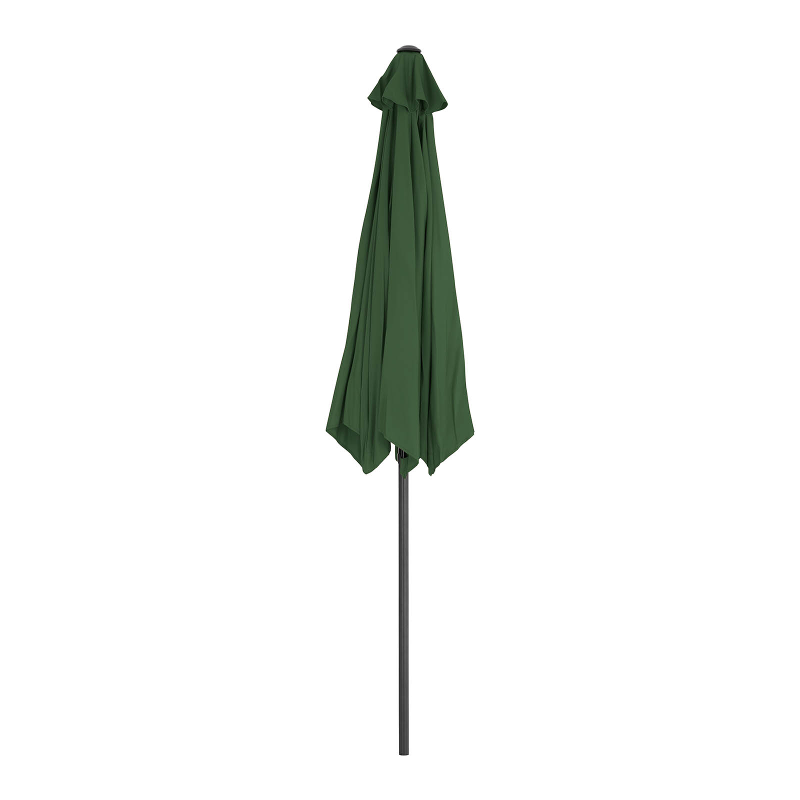 Sonnenschirm groß - grün - sechseckig - Ø 270 cm - neigbar