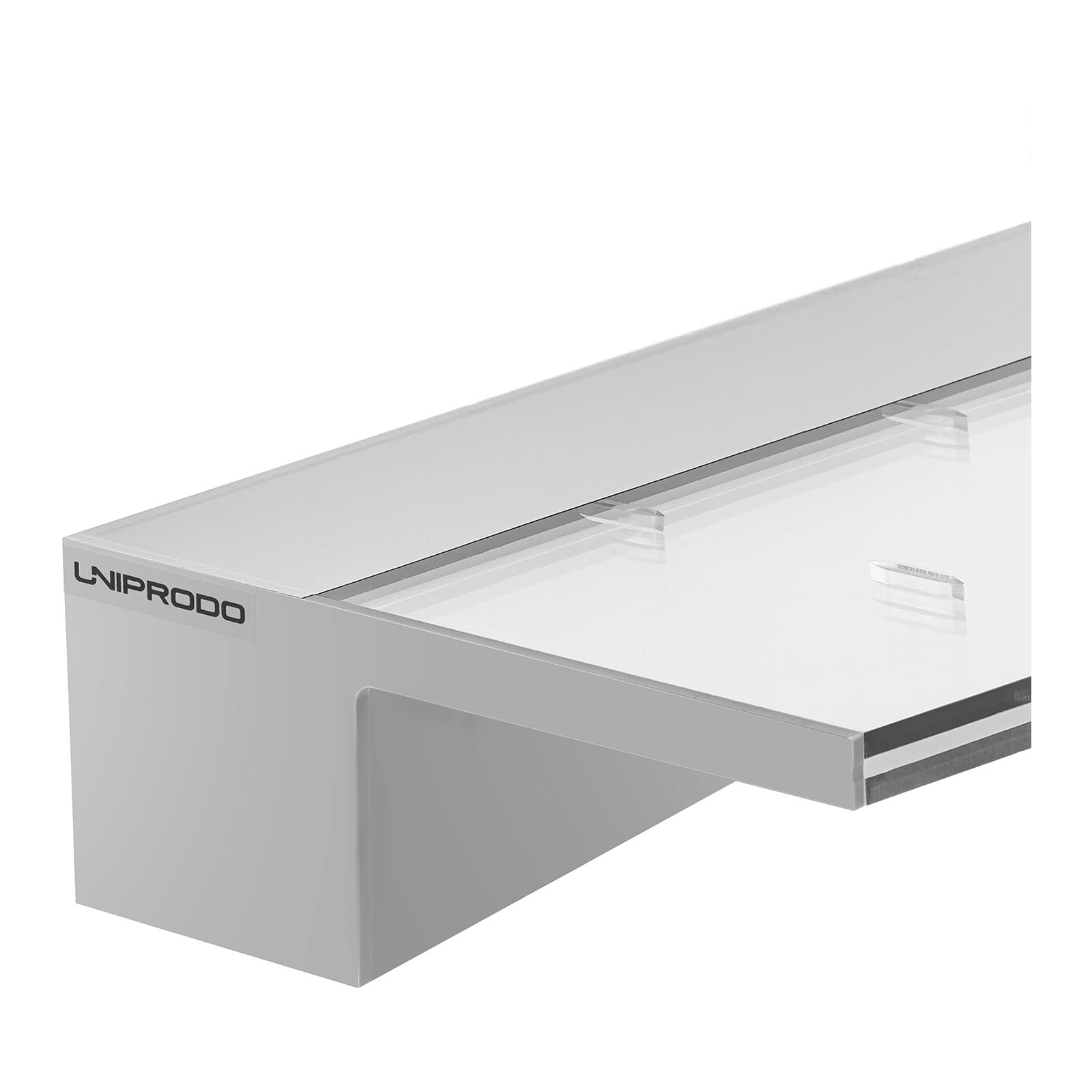 Wylewka wodospadowa - 30 cm - oświetlenie LED - niebieski/biały - do głębokiej wody