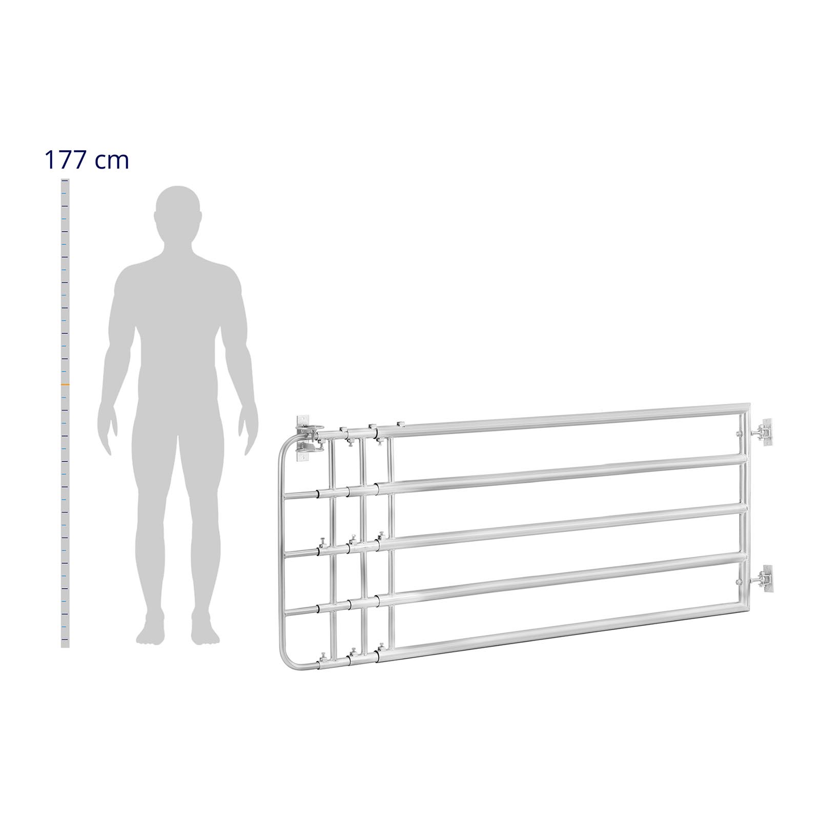 Kerítés kapu - 6000 - 6700 mm