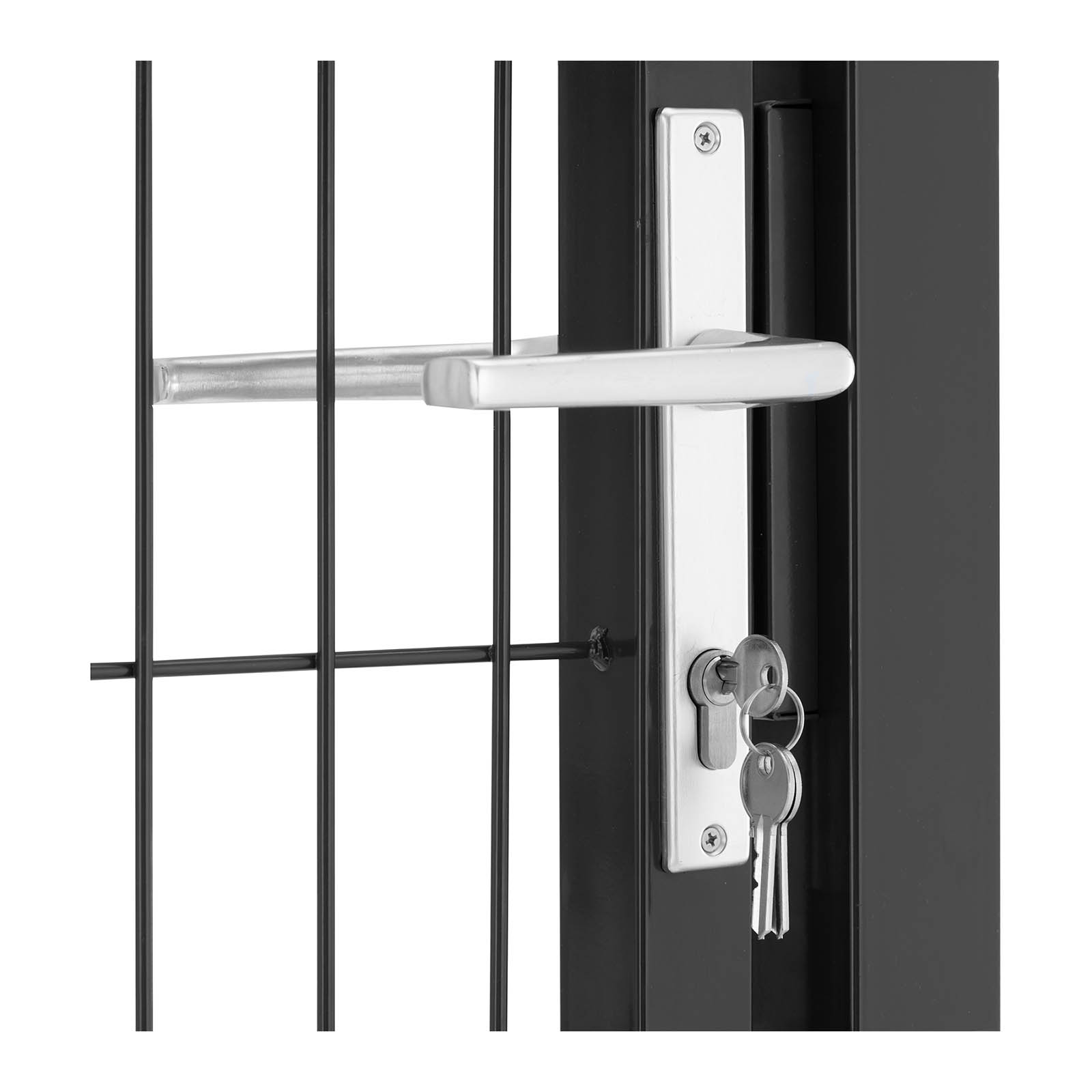 Portillon De Jardin 105 X 170 Cm Acier peint Par Poudrage Www portillon-de-jardin-105-x-170-cm-acier-peint-par-poudrage-www